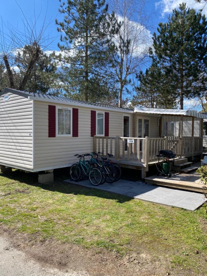 سان جان دي مونت Mobil-Home 4 6 Personnes 2 Chambres Camping Le Bois Dormant المظهر الخارجي الصورة