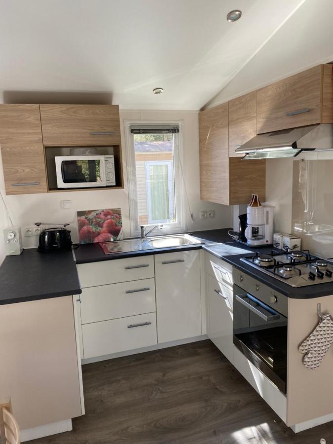 سان جان دي مونت Mobil-Home 4 6 Personnes 2 Chambres Camping Le Bois Dormant المظهر الخارجي الصورة