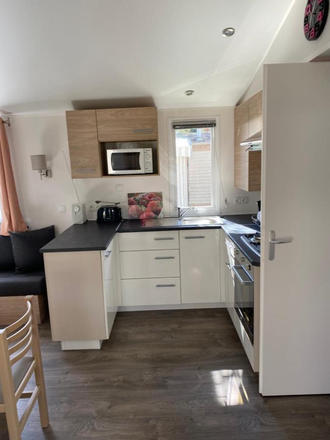سان جان دي مونت Mobil-Home 4 6 Personnes 2 Chambres Camping Le Bois Dormant المظهر الخارجي الصورة